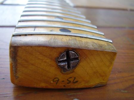 1956 ORIG 9/56 MAPLE STRATOCASTER NECK