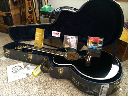  Sheryl Crow Owned Gibson EC-30 Acoustic - Electric Used For 3 years On Tour