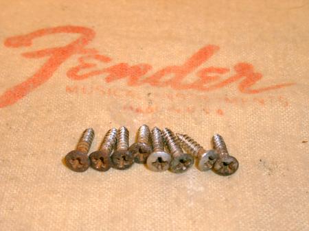 1959 8 HOLE PICKGUARD SCREWS