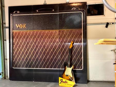 VOX AC30 LARGE Vox Dealer Display Banner 