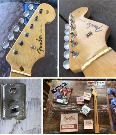 1957 Fender Stratocaster Neck With Tuners