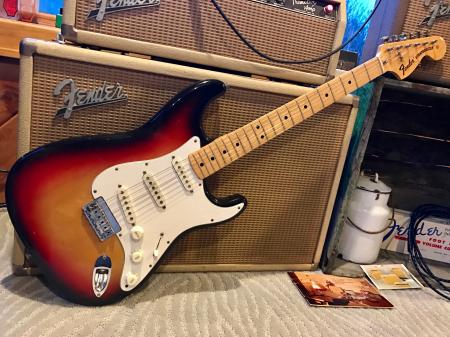 1975 Fender Stratocaster Feather Weight