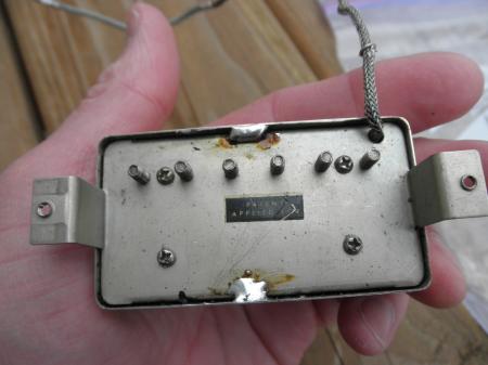 1957 Orig PAF Gibson Les Paul Pickup with Cover