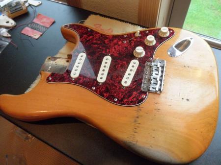 1968 ORIG BELL TONE Fender Strat Body 