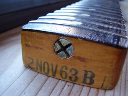 1963 ORIG FENDER STRATOCASTER PRE CBS NECK