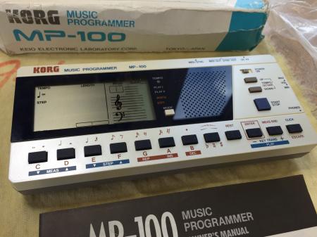 1985 Orig NOS NEW! KORG MP-100 Music Programmer MIDI Mini-Sequencer Vintage