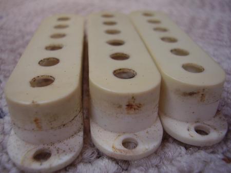 1969 Patina City Fender Strat Pickup Covers