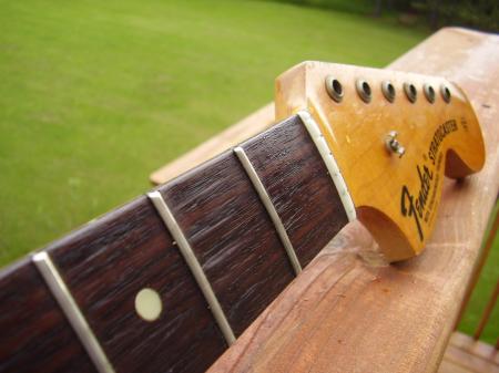 1968 ORIG FENDER STRATOCASTER NECK, LEAD DREAM!