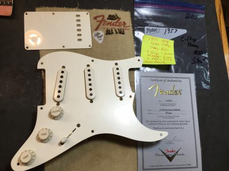 1957 2013 Heavy Relic Fender Stratocaster Custom Shop Pickup Assembly