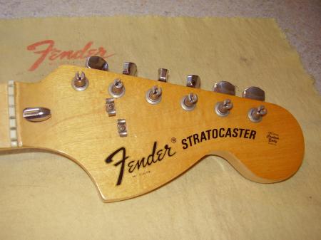 1974 ORIG MINT MAPLE NECK WITH TUNERS