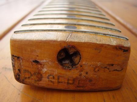 1968 22 SEP 68B ORIG MAPLE CAP FENDER STRAT NECK