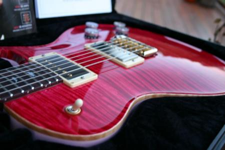 2011 Paul Reed Smith Tremonti SC 245 PRS Bonnie Pink Private Stock Rosewood Neck 9.6lbs