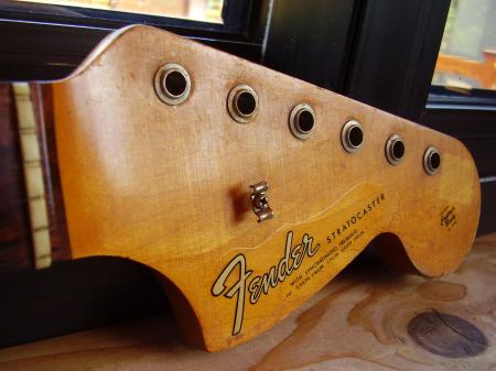 1966 ORIGINAL 100 PERCENT FENDER STRATOCASTER NECK