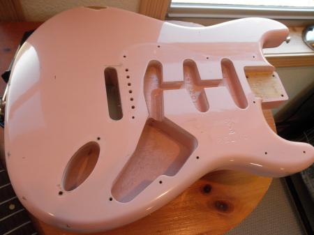 1961 Shell Pink RARE Custom Shop Relic Body