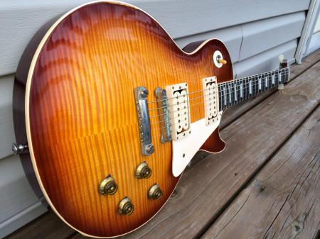 1959 R9 2011 Gibson Les Paul Standard Dan Shinn Of Lays Guitar Historic Make Over