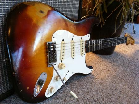 1959 ORIG SMOKIN JOE KUBEK Owned FENDER STRATOCASTER