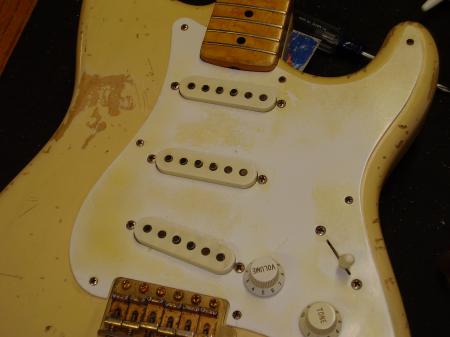 1996 Cunetto Mary Kaye Blonde 1957 Fender Strat Custom Shop