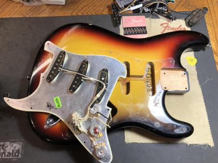 1964 Fender Stratocaster Custom Shop Pickup Assembly