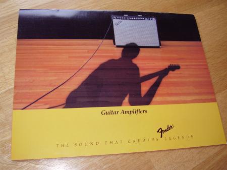 1980's Fender Fullerton Amp Manual