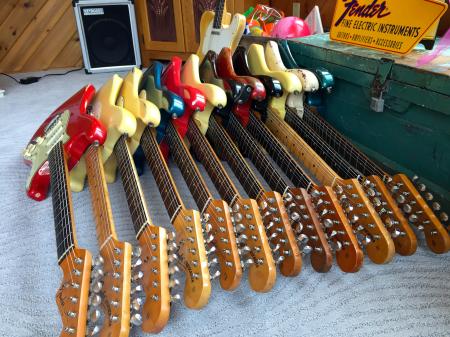 1961 to 1970 Orig Fender Custom Color Stratocaster