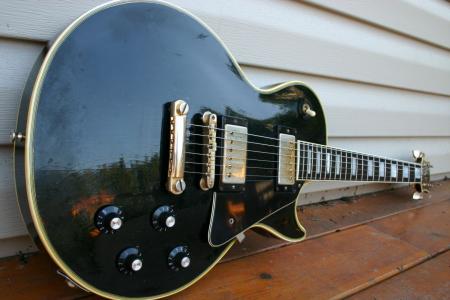 1969 Orig Black Beauty Gibson Les Paul Custom
