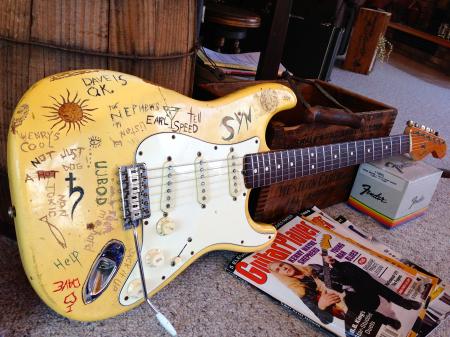 1984 1962 Fullerton RI Orig Fender Strat BEYOND UNRERAL