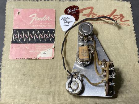 1960 Fender Stratocaster Pots Cap & 3 Way