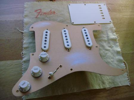1956 Desert Sand Namm Relic Limited Fender Strat Pickup Assembly