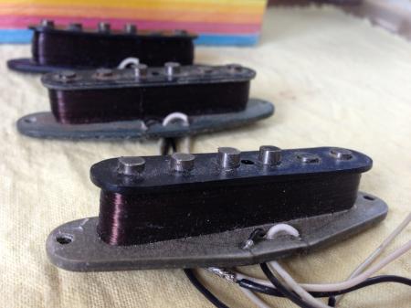 1974 Original Fender Stratocaster Pickups