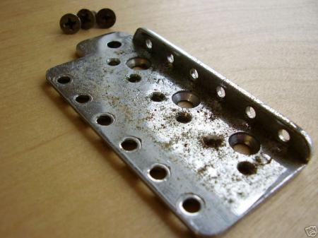 1961 Fender Strat Top Bridge Plate