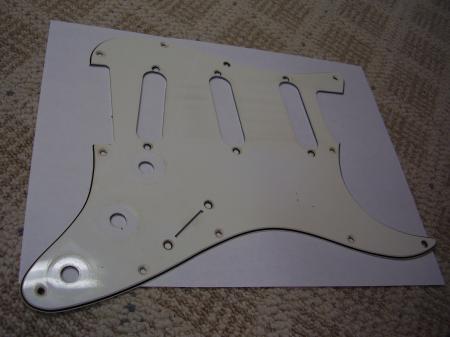 1971 Great Repo Fender Strat Pickguard