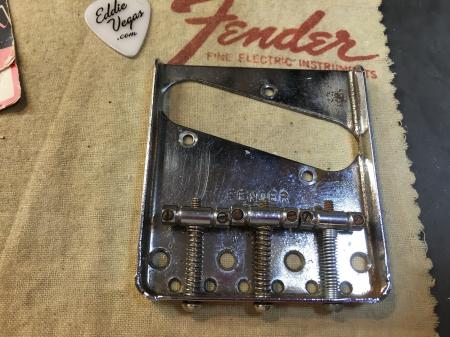 1967 ORIG FENDER TELE BRIDGE