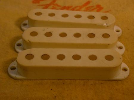 1963 patina City Fender Strat Pickup Covers