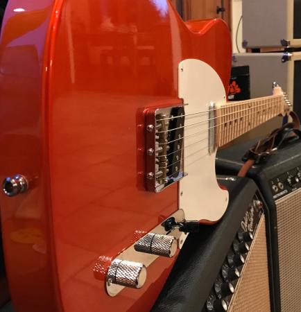 2012 Fender Custom Shop Candy Tangerine Tele Pro 7lbs Brand New!