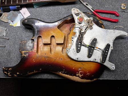 1962 Fender Stratocaster 7 lbs