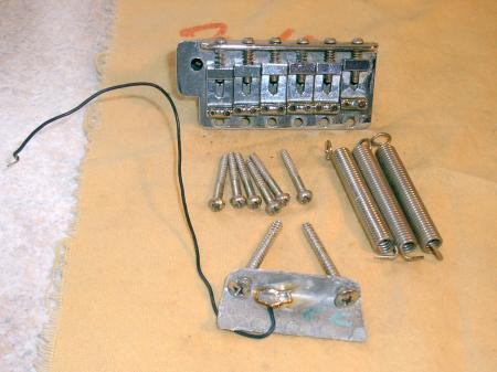 1971 to 1974 FENDER STRAT BRIDGE