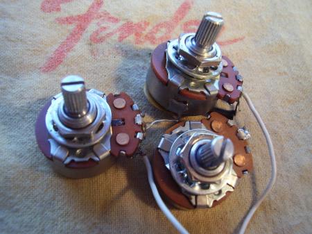 1974 30th Week Orig Fender Strat Pots