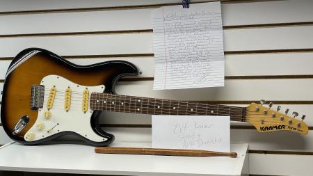 EVH Own PERSONAL 1984 KRAMER FOCUS CLASSIC FROM 5150 STUDIO