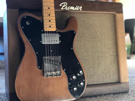 1973 FENDER TELECASTER CUSTOM Mocha Finish