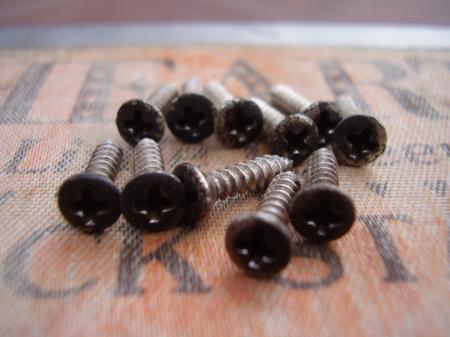 1964 ORIG 11 pickguard screws FENDER STRAT