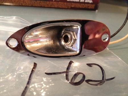 1962 1-62 ORIG FENDER STRAT OUTPUT JACK