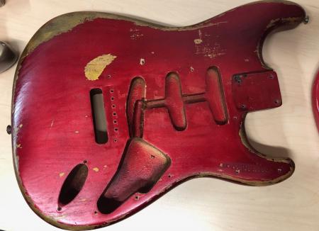 1962 Orig PRE CBS Fender Stratocaster Body