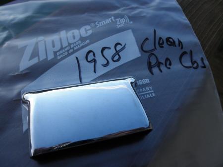 1958 Orig Fender Stratocaster CLEAN Bridge Cover