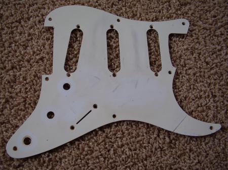 1957 USA 1986 Well Played Fender Strat Pickguard
