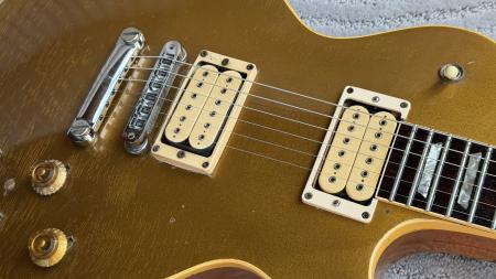 1970 GIBSON Les Paul Gold Top Double White Convertion Standard