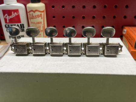 1951 Fender Broadcaster NoCaster Tuners With Screws