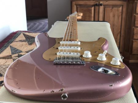 2001 1954 Fender Custom Shop Relic Stratocaster Made For Norms Rare Guitar