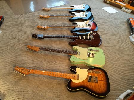 1960 2014 Surf Green Fender Custom Tele Custom Shop Heavy Relic