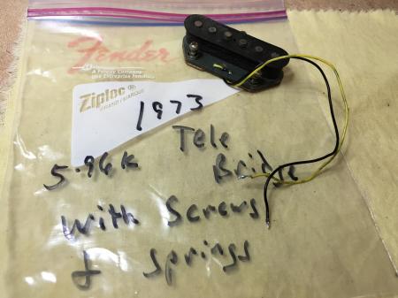 1973  Fender Telecaster Bridge Pickup 