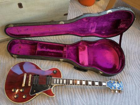 1974 Gibson Les Paul Custom Wine Red Only 185 Made 